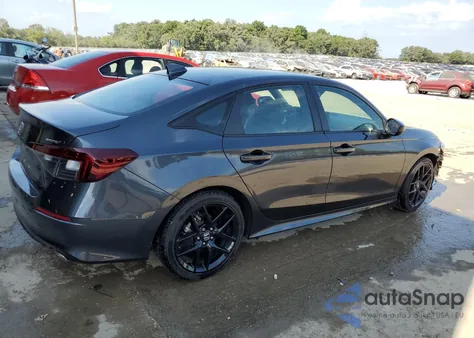 2025 Honda Civic Sport z USA, uszkodzony, nr VIN 2HGFE2F57SH518519